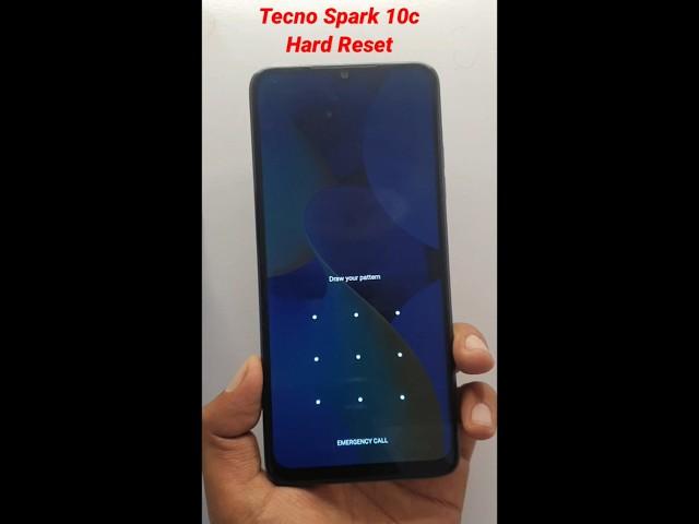 Tecno Spark 10c Hard Reset | Tecno Spark 10c Pin & Pattern Lock Remove | Tecno Mobile Hard Reset