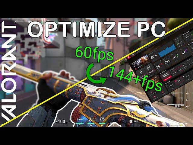 HOW TO EASILY OPTIMIZE PC FOR VALORANT 2022 (Boost FPS)