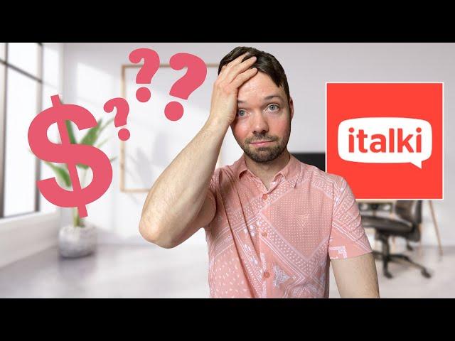 How Much Money have I Made on iTalki?