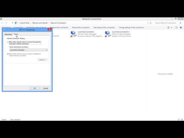 How to Disable Internet Connection Sharing