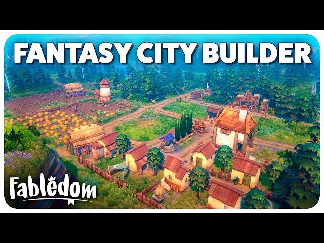 Starting a New Kingdom in this Fantasy City-Builder | Fabledom