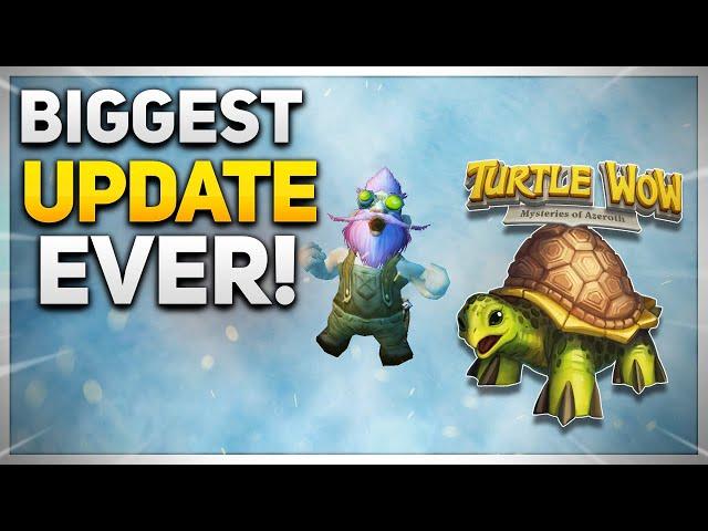 Turtle WoW Just COOKED Their BIGGEST PATCH of ALL TIME! | Vanilla Plus | World of Warcraft