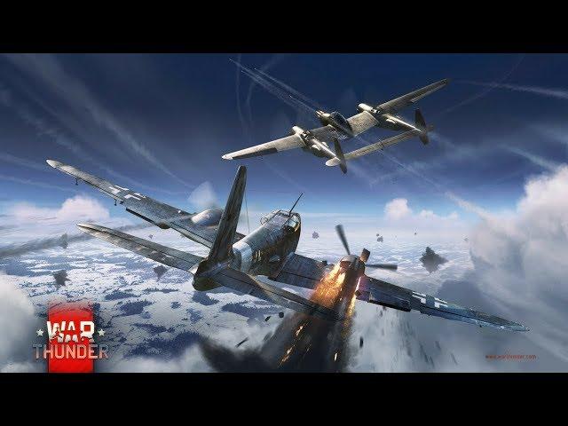 War Thunder симуляторные авиационные бои.Реактивы в СБ!