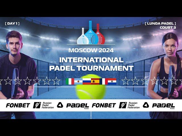 Международный турнир «Москва 2024» | Lunda Padel Корт 3 | 19.09.24