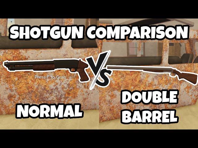 Dusty Trip | Normal Shotgun vs Double Barrel Shotgun