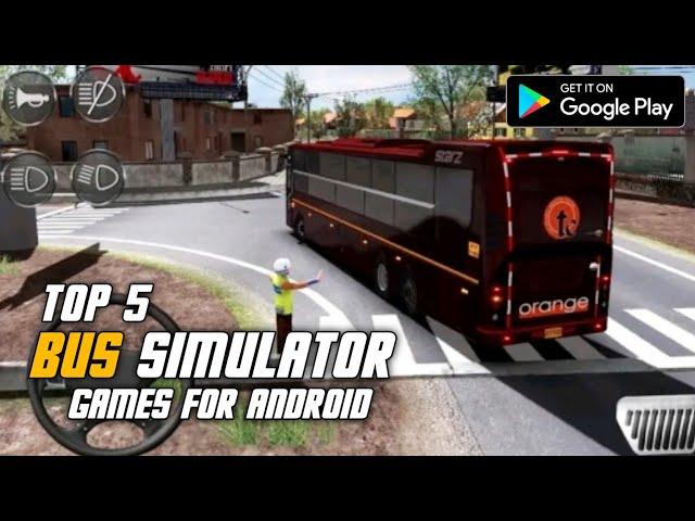 TOP 5 BUS SIMULATOR GAMES FOR ANDROID BEST GAMES BY ANTIC GAME FINDER #BUSSIMULATORS #ANDROIDGAMES