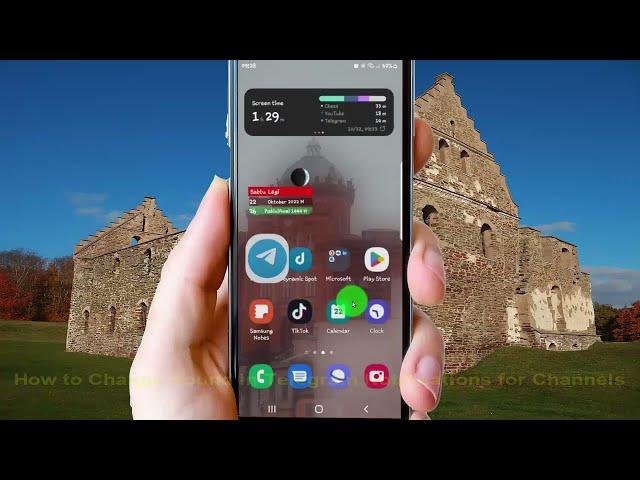 Android Phone : How to Change Sound in Telegram Notifications for Channels
