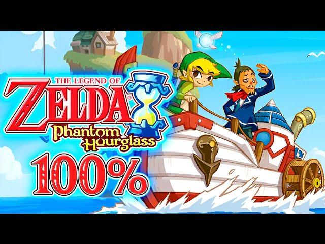 The Legend of Zelda Phantom Hourglass - 100% Longplay Full Game Walkthrough Gameplay Guide