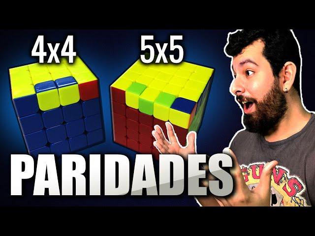 Como Resolver as Paridades nos Cubos 4x4 e 5x5 Fácil e Rápido