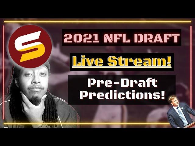 2021 NFL Pre-Draft LIVE STREAM! Predictions! Draft Day Trades?!  Who Is WFT Targeting In Draft?