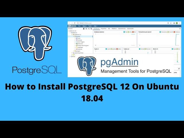 Install PostgreSQL 12 On Ubuntu 18 04 | Configure PostgreSQL | Connect database using pgAdmin