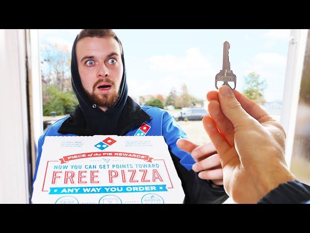 I Ordered Pizza And Tipped The House