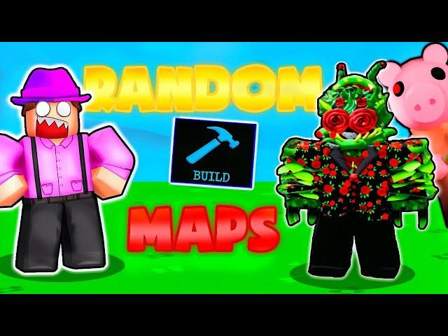 MiniToon & ErnieC3 Explore Random Piggy Build Mode Maps...