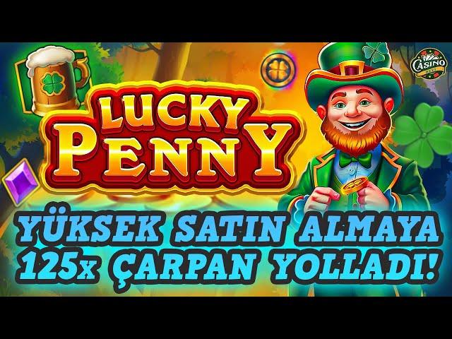  3 OAKS SLOT OYUNU LUCKY PENNY  MEGA BONUS BUY  YÜKSEK BET  #CASINO #SLOT #SLOTOYUNLARI #3OAKS