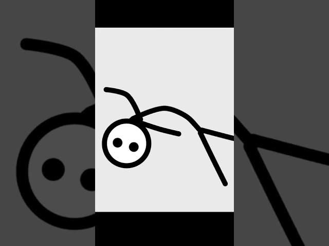 Stickman animation gymnast and gymnastics #shorts
