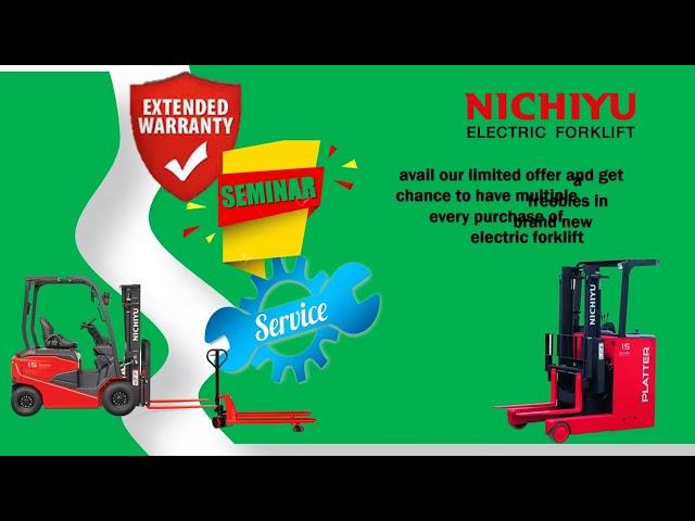 NICHIYU ELECTRIC FORKLIFT