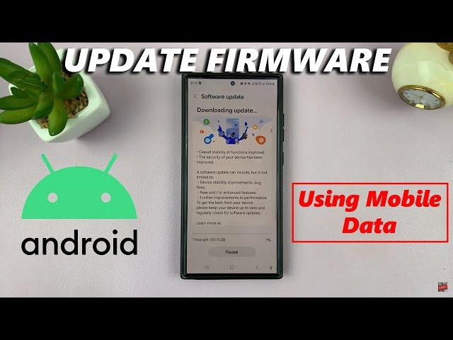 How To Update Android Phone Using Mobile Data (Cellular Data)