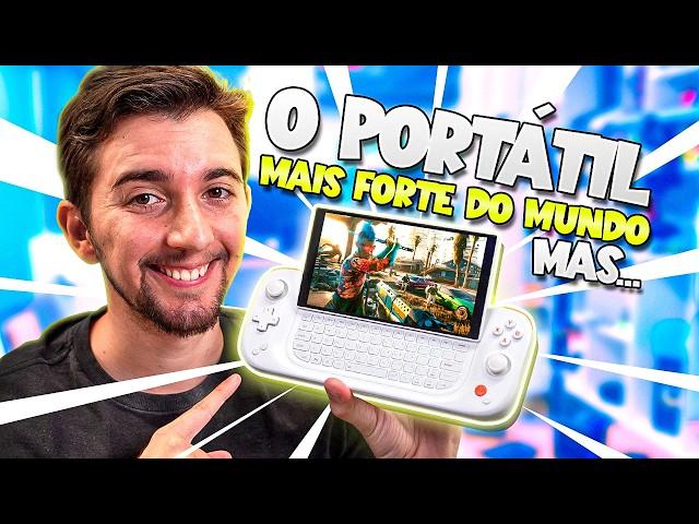 o PC GAMER DE BOLSO mais PODEROSO! Ayaneo Slide é MELHOR que Steam Deck OLED! Vale a pena?