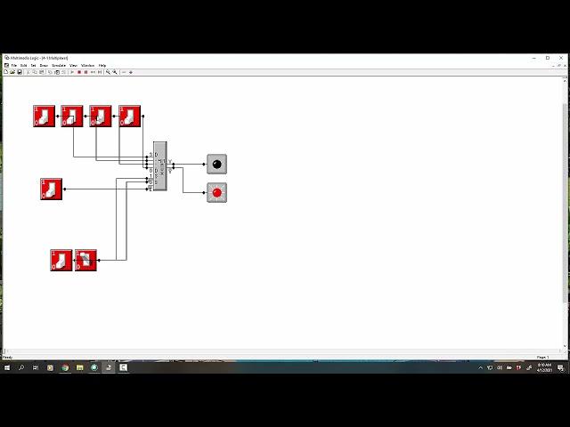 4 to 1 Multiplexer Multimedia Lab Exercise