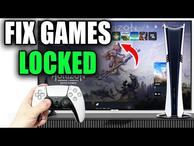 How To Unlock Games On PS5 Pro (Fix Locked Games!)