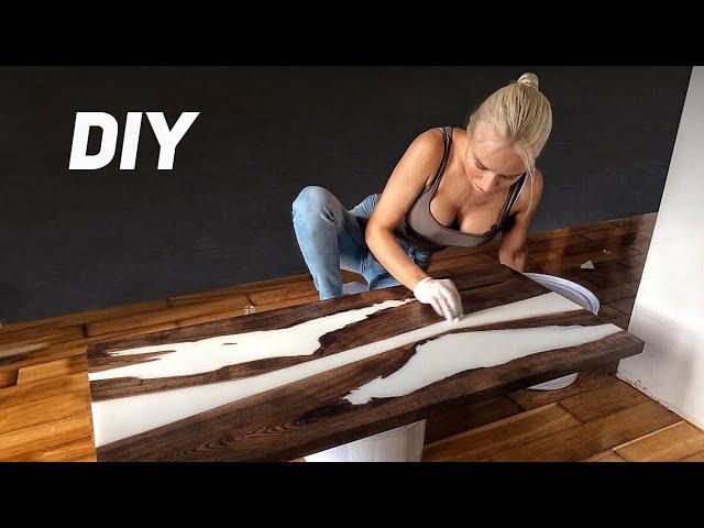 How to Make a Epoxy coffee table