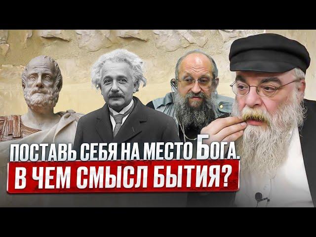 Поставь себя на место Бога. В чем смысл бытия? Рав Шая Гиссер