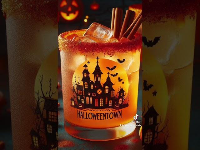 Halloweentown Pumpkin Punch #halloweencocktails