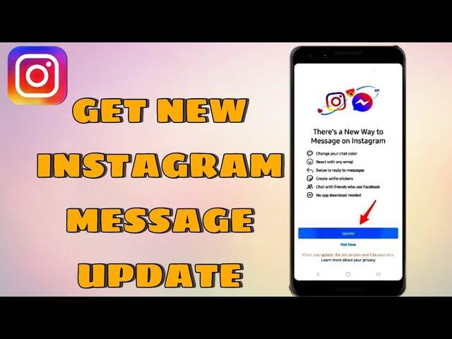 How To Update Instagram Messenger 2025