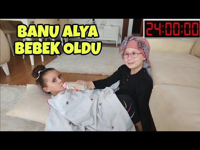 BAHAR BANU ALYA VE ANNESİ ROLLERİ DEĞİŞTİRDİ !! BAHAR ANNE OLDU BİR GÜN BOYUNCA BANU ALYAYA BAKTI !