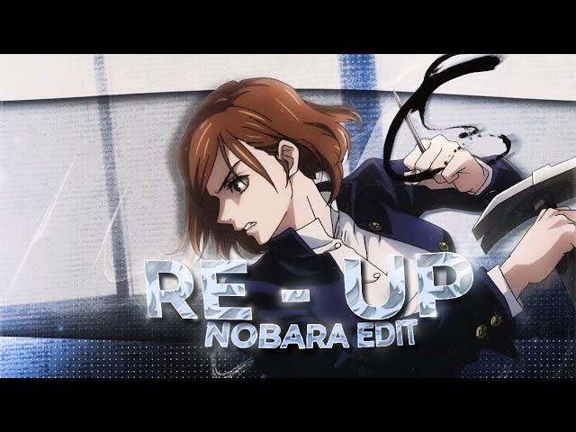 Jujutsu Kaisen  ''Nobara'' -  Reup [Edit/AMV] PJUNKIE集 Remake amv (+ free project file)