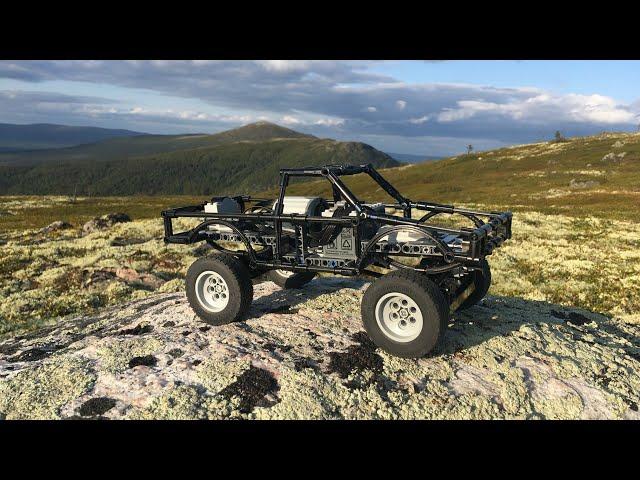 Mountain Trial - LEGO Technic Pickup + Instruction