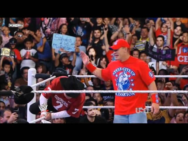 John Cena - Entrance on RAW in Mexico HD (720p)