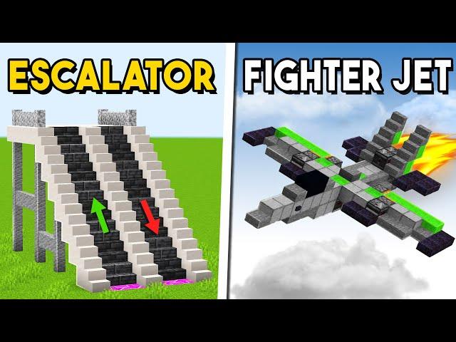 Minecraft: 5+ Simple Redstone Hacks & Builds!