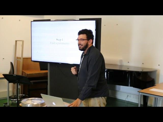 Jakub Kydlíček: "Considering sources" (ORDA-2019 Teachers' Conference)