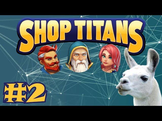 Shop Titans Gameplay #2 - Upgrading The Shop!