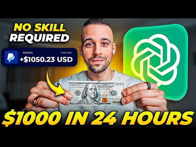 How To EARN Money with ChatGPT WITHOUT INVESTMENT ($1,000/Day)