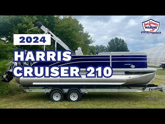 2024 Harris Cruiser 210 walk through at Town & Country Marine