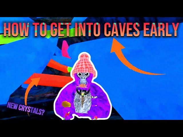 HOW to get INTO caves early!? (Gorilla tag glitch)