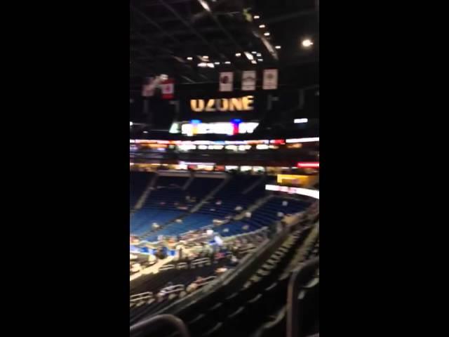 Amway arena section 106 view