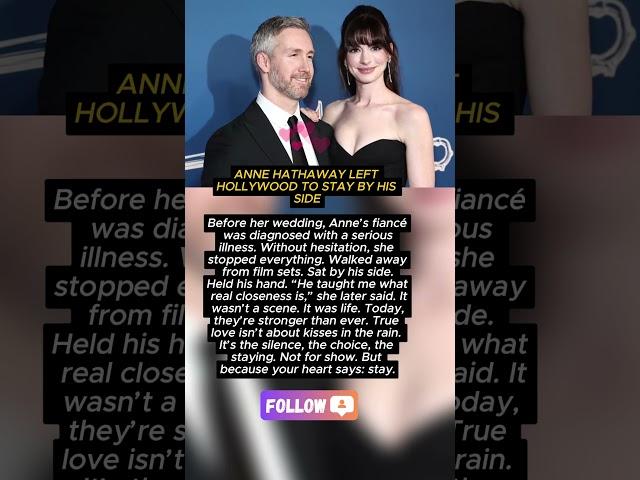 She Walked Away From Fame. To Hold His Hand.