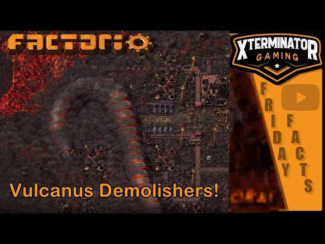 Factorio Friday Facts #429: VULCANUS DEMOLISHER ENEMIES!