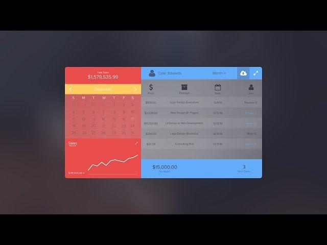 Web Design Speed Art - Sales UI Design