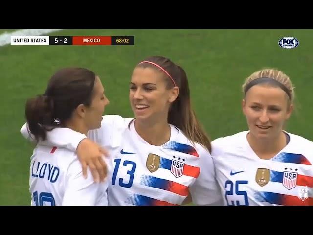 USWNT Goals 2018