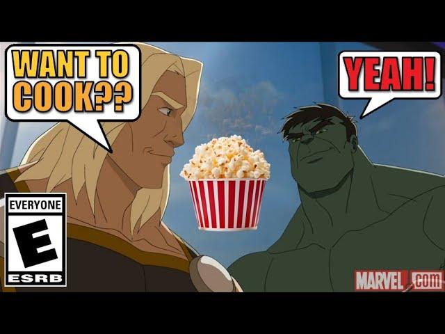 WHY DID THE AVENGERS ALLOW HULK & THOR TO START COOKING?