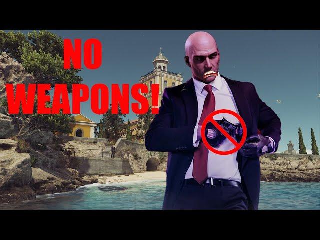 How I Beat Hitman's NEW Mode WITHOUT WEAPONS