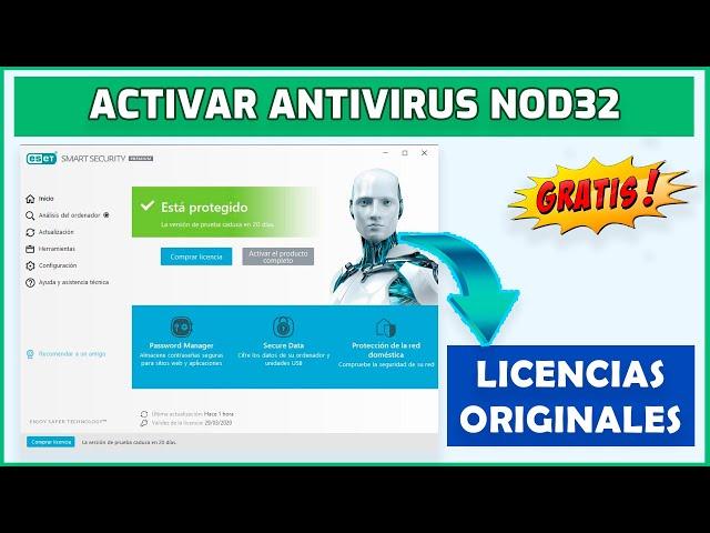  Generar y ACTIVAR Licencias Nod32 | LICENCIAS ORIGINALES