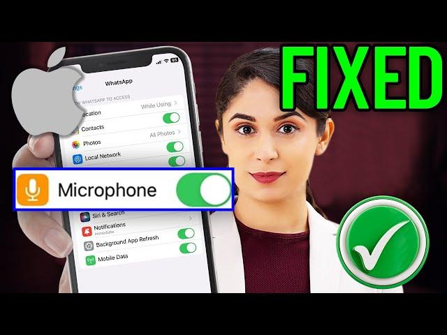 How To Fix Can't Allow Access to Microphone on iPhone Apps 2024