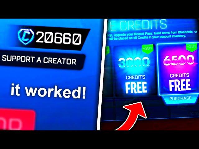 Season 16 FREE Credits Method | Rocket League How To Get FREE Credits Methods 2024