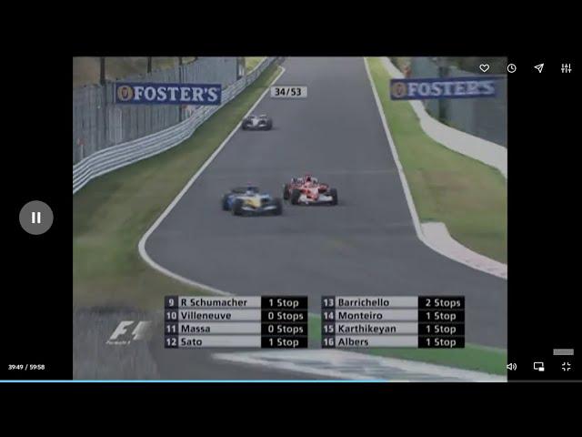 Fernando Alonso Overtake Schumacher Japan 2005 Japan - F1 Best Moments