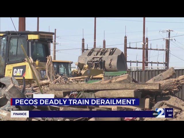 Latest: Two confirmed dead in Pecos train crash, cleanup efforts continue